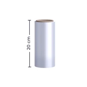 rollo stretch film transparente 20cms